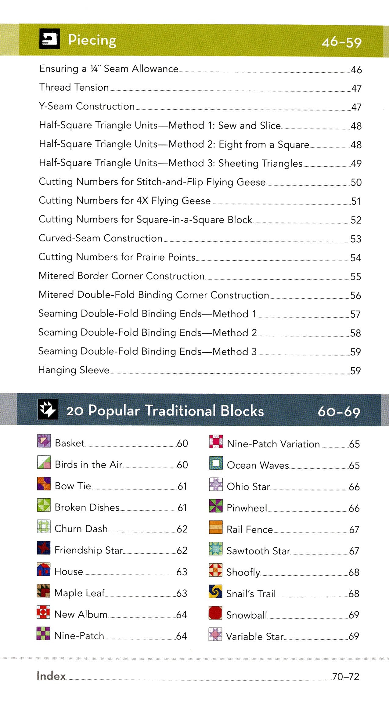 All-In-One Quilter's Reference Tool - Second Edition