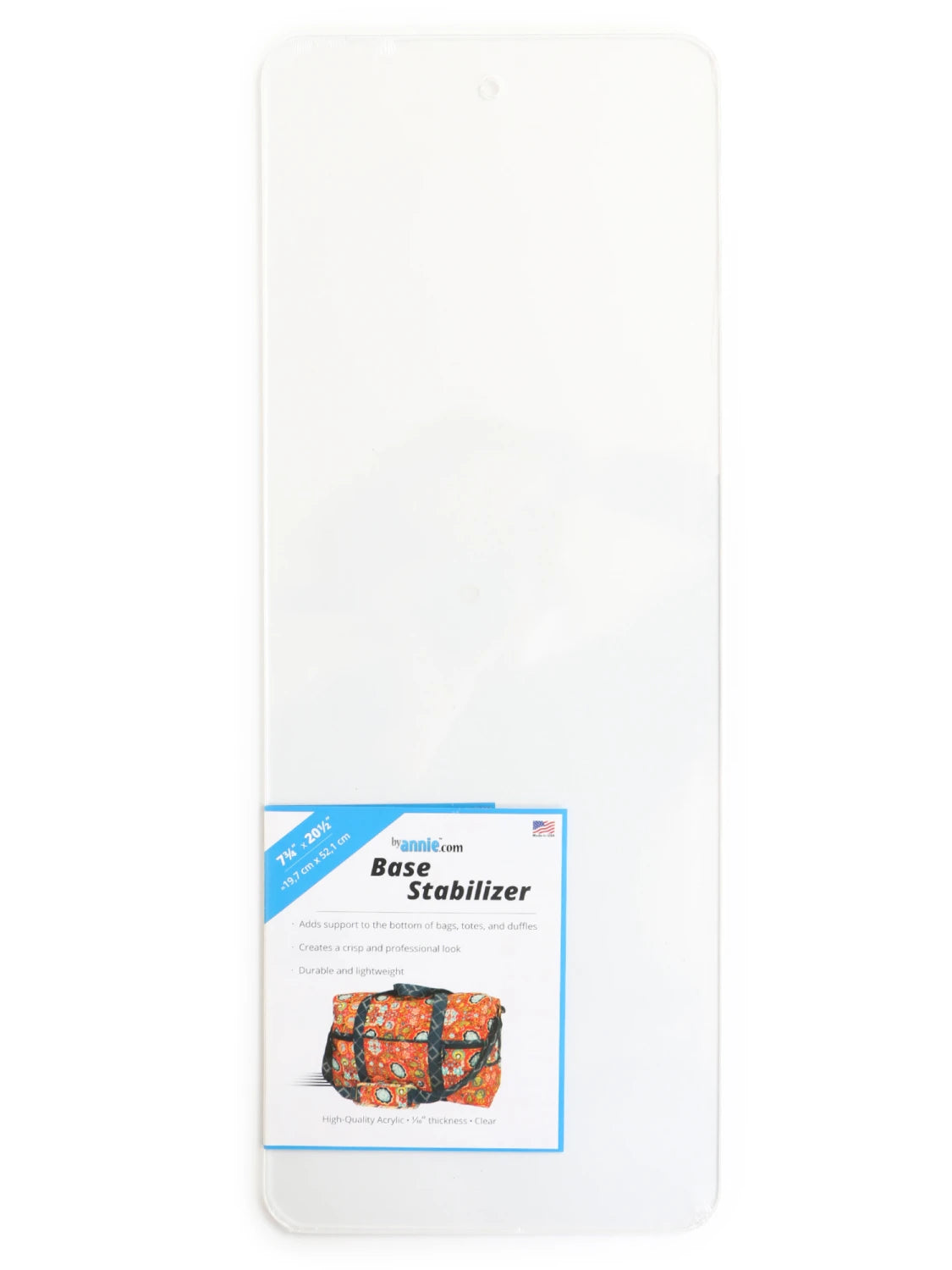 Clear Acrylic Base Stabilizer - variety of sizes