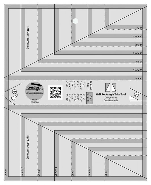 Creative Grids Half Rectangle Trim Tool
