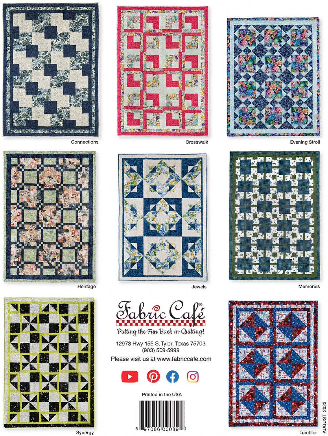 One Block 3-Yard Quilts, Books