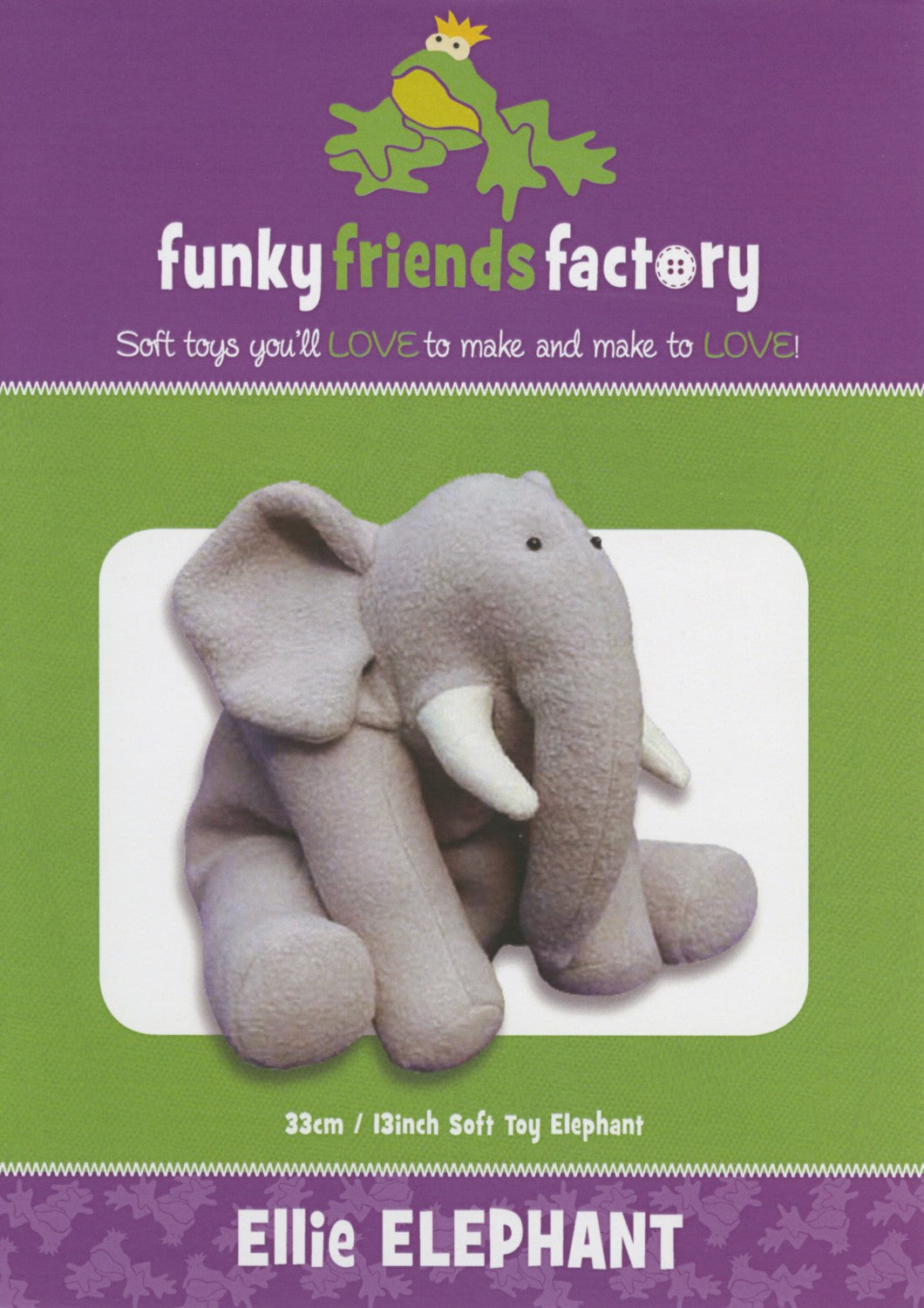 Ellie Elephant, Pattern