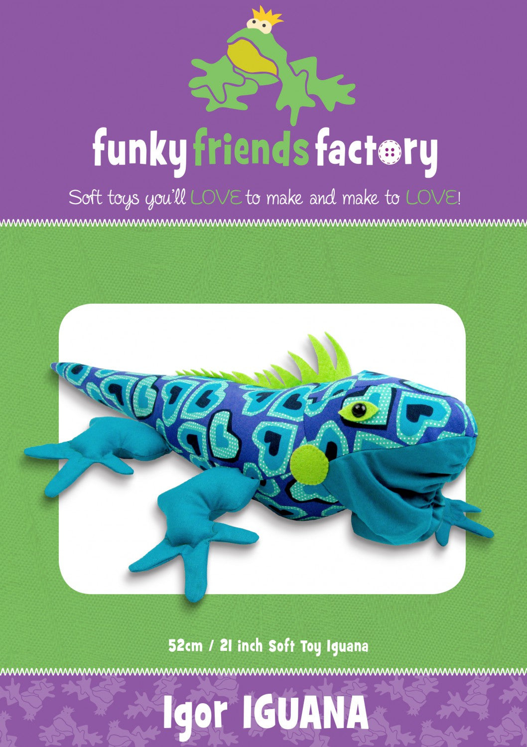 Igor Iguana, Pattern