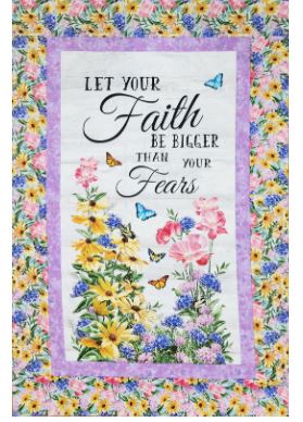 Basic Panel Quilt Kit Faith
