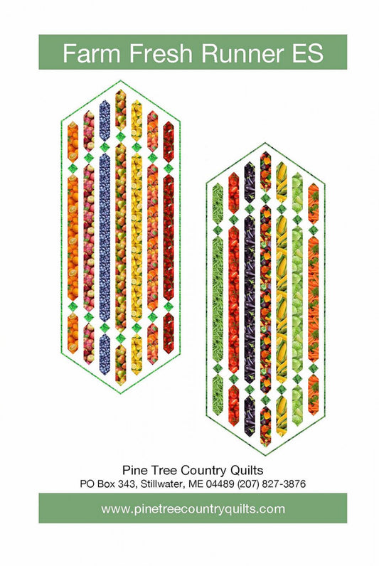 Farm Fresh Table Runner, Pattern
