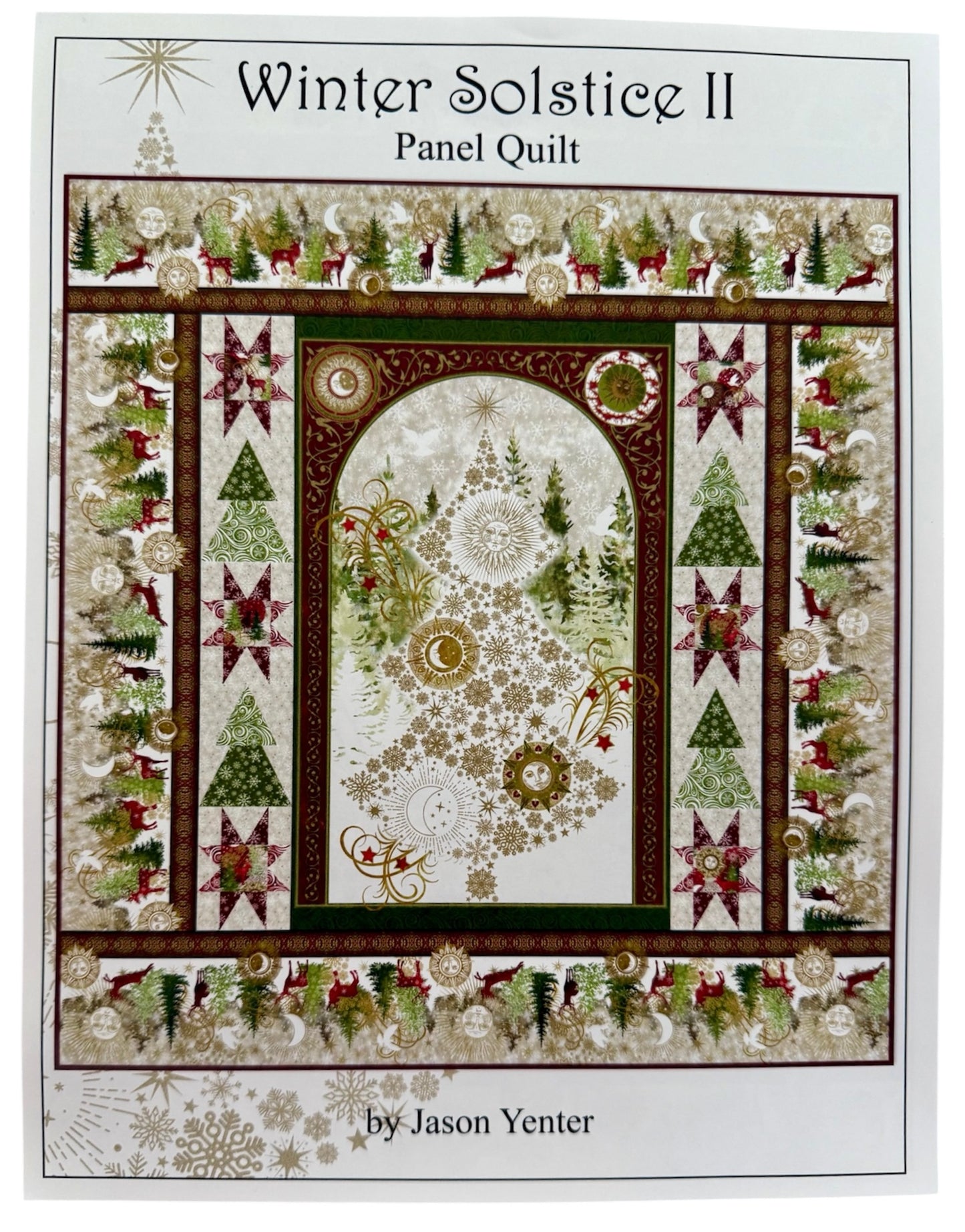 Winter Solstice II Panel Quilt Pattern