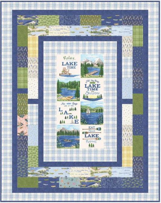 Quilt Kit Summer Time On the Lake