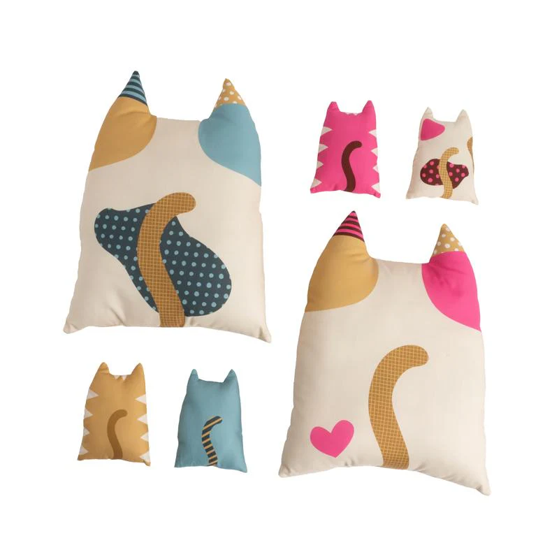 Cat Plushies Panel by Cut Sew Create