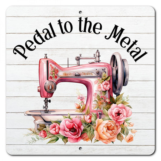 Aluminum Sewing Signs (Assorted Options)