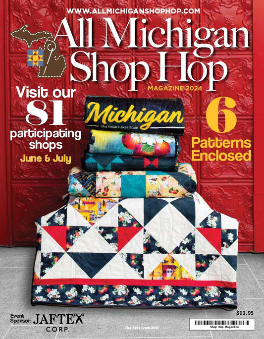 2024 All Michigan Shop Hop Magazine Still Available
