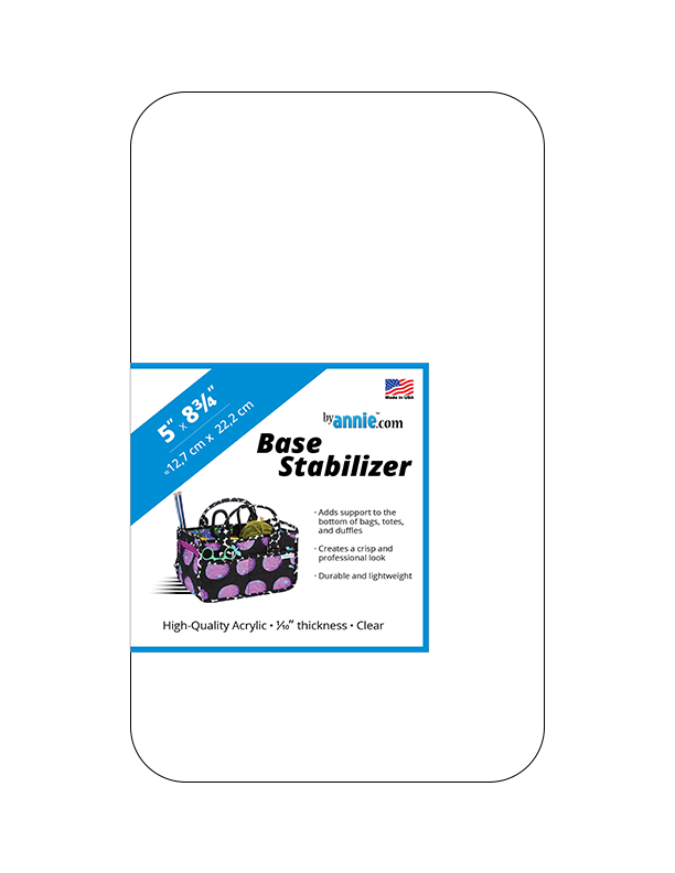 Clear Acrylic Base Stabilizer - variety of sizes