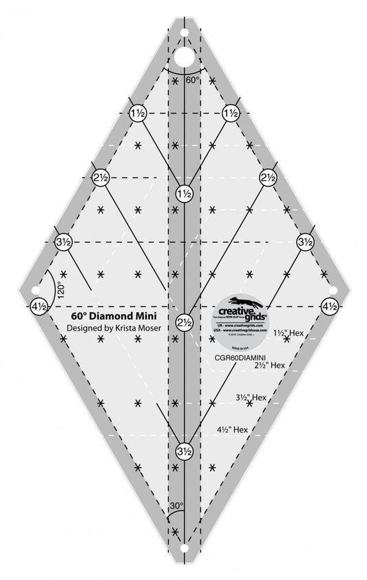 Creative Grids 60° Diamond Mini