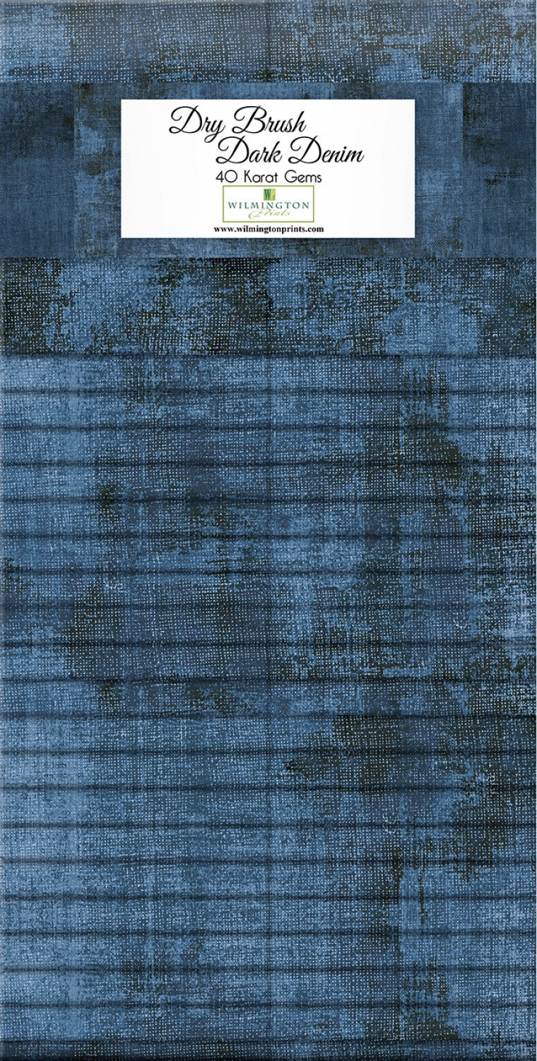 Dry Brush Dark Denim, Precuts