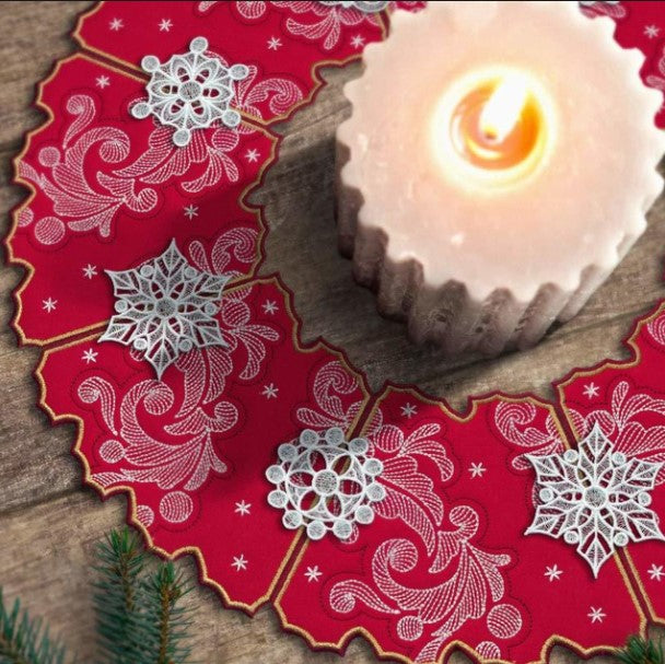 OESD Freestanding Holiday Wreaths
